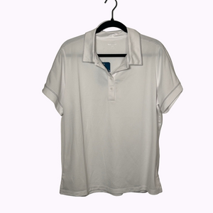 Sport-Tek Women's White Polo Shirt L